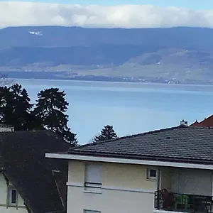 Appartement confortable wifi parking pleins sud lac et montagne centre proche therme Appartement Thonon-les-Bains
